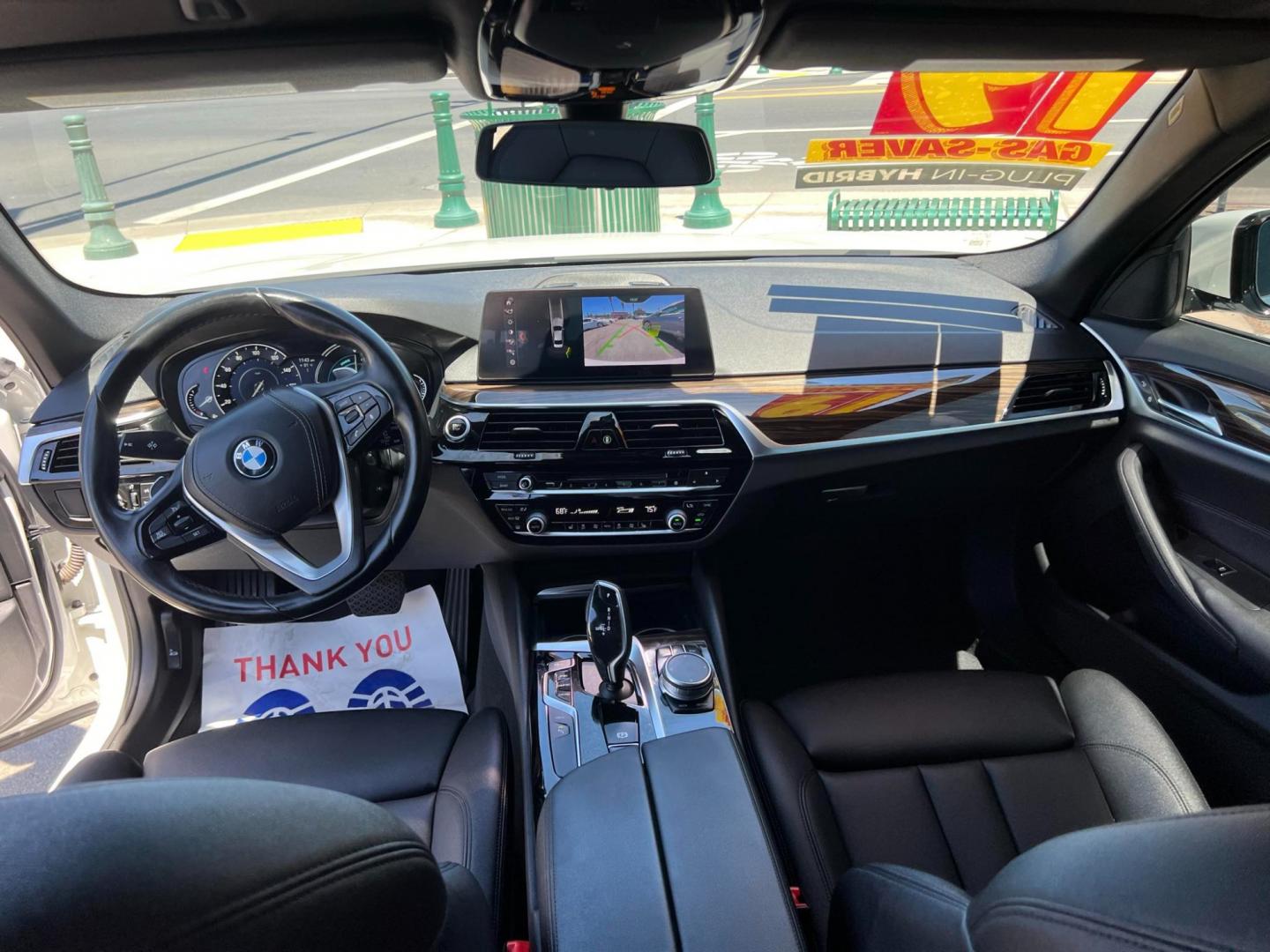 2019 WHITE /BLACK BMW 5-Series (WBAJA9C56KB) , located at 744 E Miner Ave, Stockton, CA, 95202, (209) 944-5770, 37.956863, -121.282082 - Photo#6